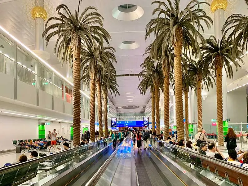 Dubai Airport Terminal 3 Departures
