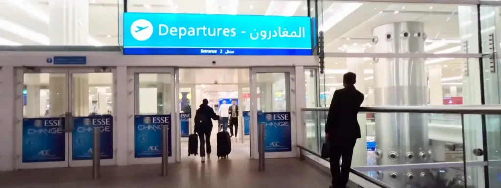 Dubai airport terminal 3 departure