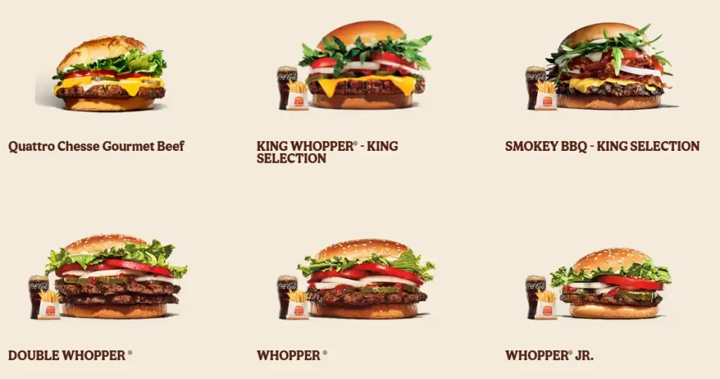 flame-grilled burgers