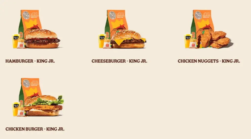 king jr meal
