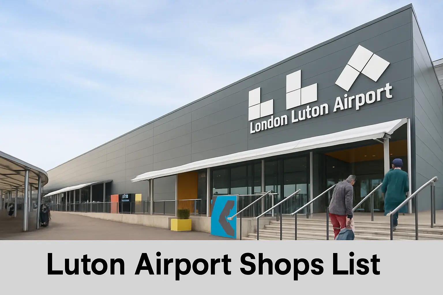 london luton airport shops list
