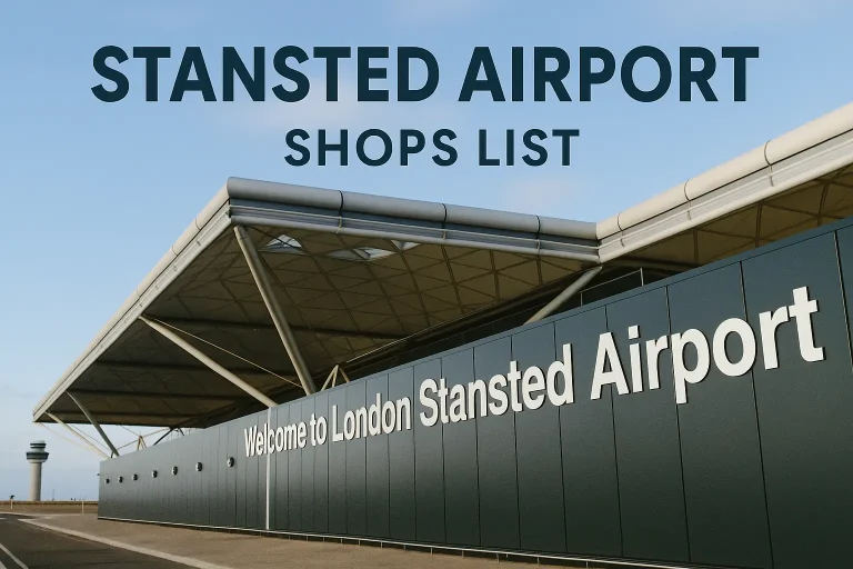 stansted airport shops